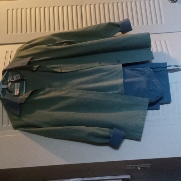 DRAPERS AND DAMONS 3 PIECE SET BLUE/GREEN PETITE SMALL NWOT - Picture 1 of 9